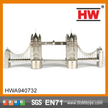 Interesante 3D Metal London Bridge modelo de juguete